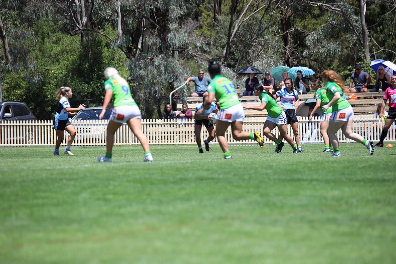 2021 Tarsha Gale Cup – Rnd 1 – Raiders v Sharks
