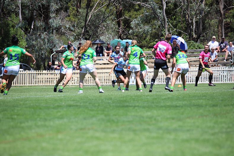 2021 Tarsha Gale Cup – Rnd 1 – Raiders v Sharks