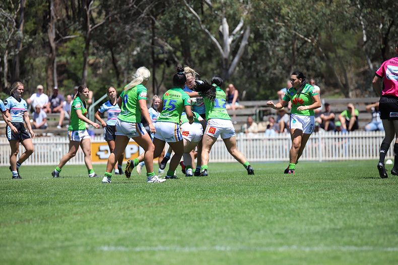 2021 Tarsha Gale Cup – Rnd 1 – Raiders v Sharks