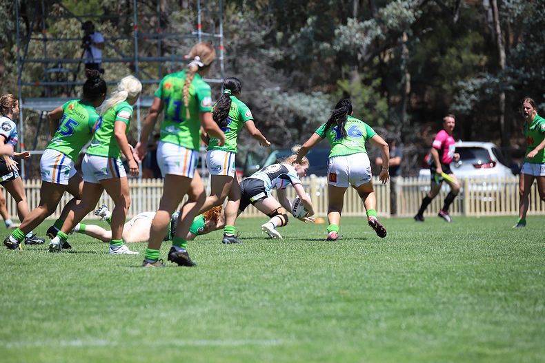 2021 Tarsha Gale Cup – Rnd 1 – Raiders v Sharks