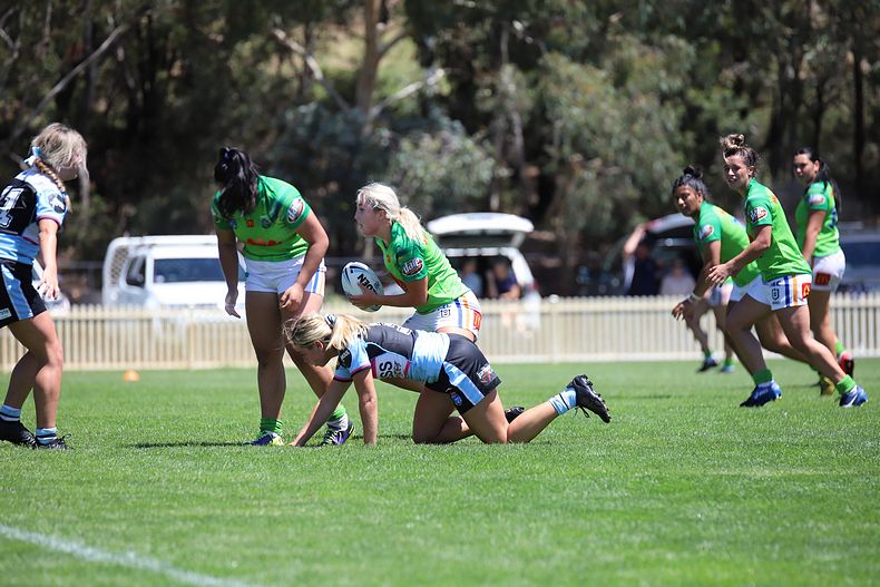 2021 Tarsha Gale Cup – Rnd 1 – Raiders v Sharks