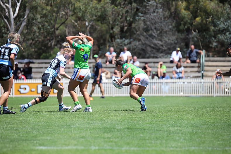 2021 Tarsha Gale Cup – Rnd 1 – Raiders v Sharks