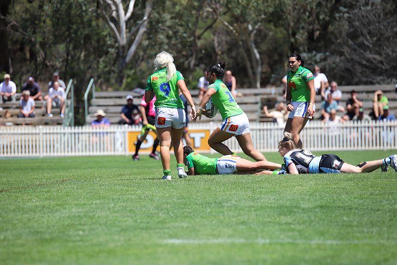 2021 Tarsha Gale Cup – Rnd 1 – Raiders v Sharks