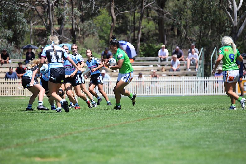 2021 Tarsha Gale Cup – Rnd 1 – Raiders v Sharks