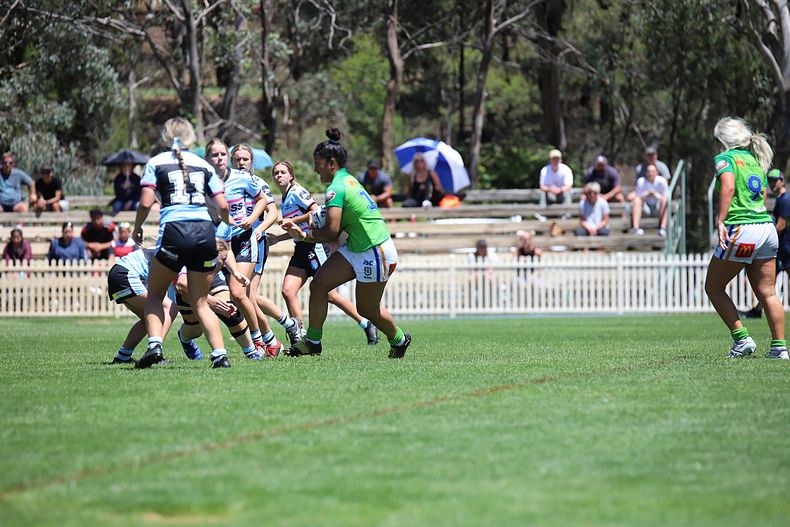 2021 Tarsha Gale Cup – Rnd 1 – Raiders v Sharks