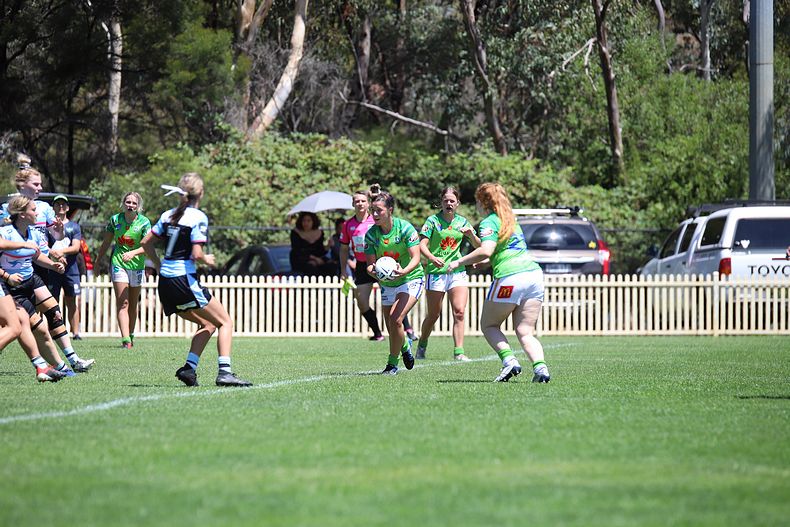2021 Tarsha Gale Cup – Rnd 1 – Raiders v Sharks