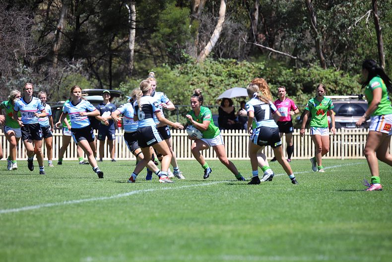 2021 Tarsha Gale Cup – Rnd 1 – Raiders v Sharks