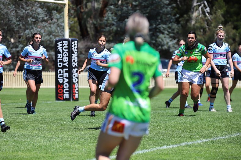 2021 Tarsha Gale Cup – Rnd 1 – Raiders v Sharks