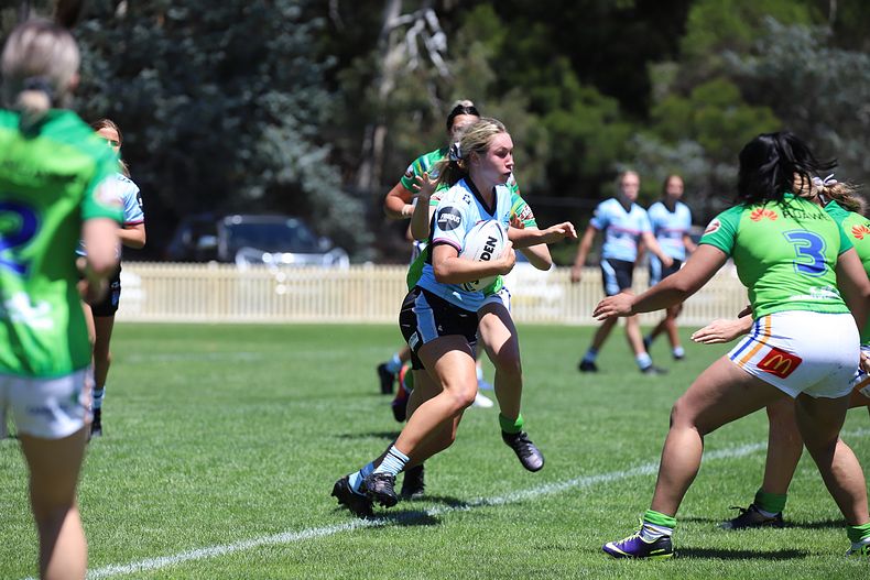 2021 Tarsha Gale Cup – Rnd 1 – Raiders v Sharks