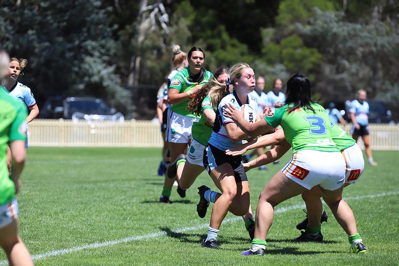 2021 Tarsha Gale Cup – Rnd 1 – Raiders v Sharks