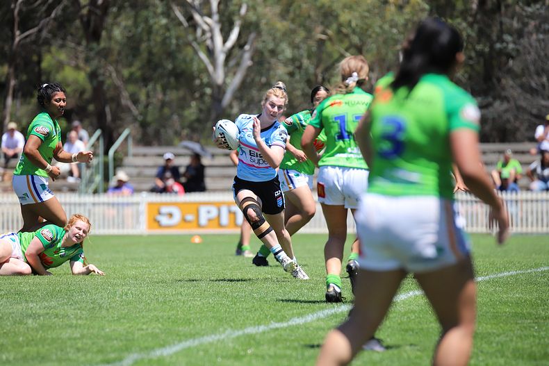 2021 Tarsha Gale Cup – Rnd 1 – Raiders v Sharks