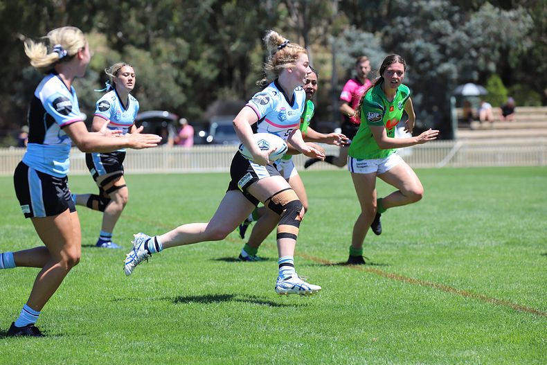 2021 Tarsha Gale Cup – Rnd 1 – Raiders v Sharks