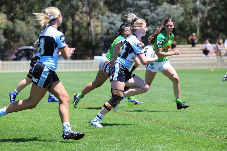 2021 Tarsha Gale Cup – Rnd 1 – Raiders v Sharks