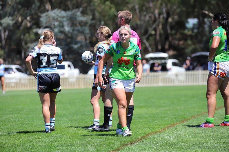 2021 Tarsha Gale Cup – Rnd 1 – Raiders v Sharks