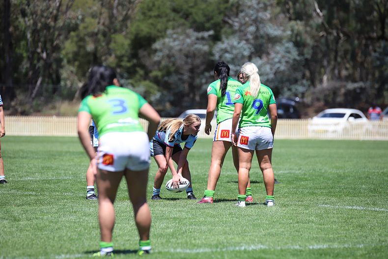 2021 Tarsha Gale Cup – Rnd 1 – Raiders v Sharks