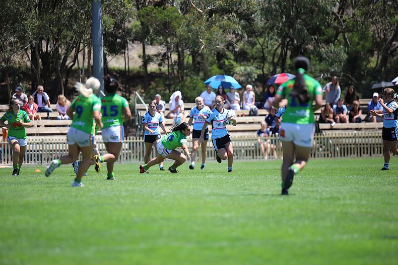 2021 Tarsha Gale Cup – Rnd 1 – Raiders v Sharks