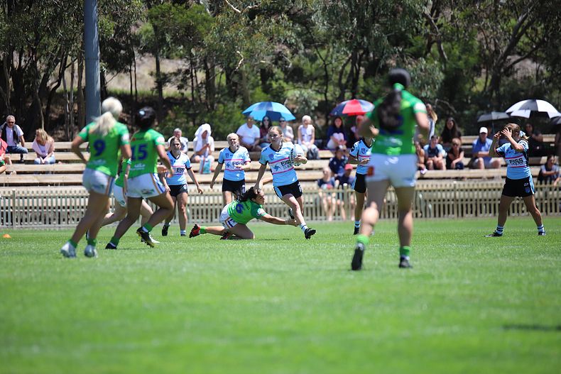 2021 Tarsha Gale Cup – Rnd 1 – Raiders v Sharks