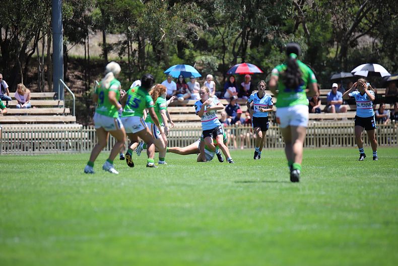 2021 Tarsha Gale Cup – Rnd 1 – Raiders v Sharks