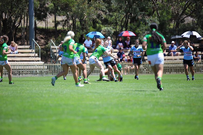 2021 Tarsha Gale Cup – Rnd 1 – Raiders v Sharks