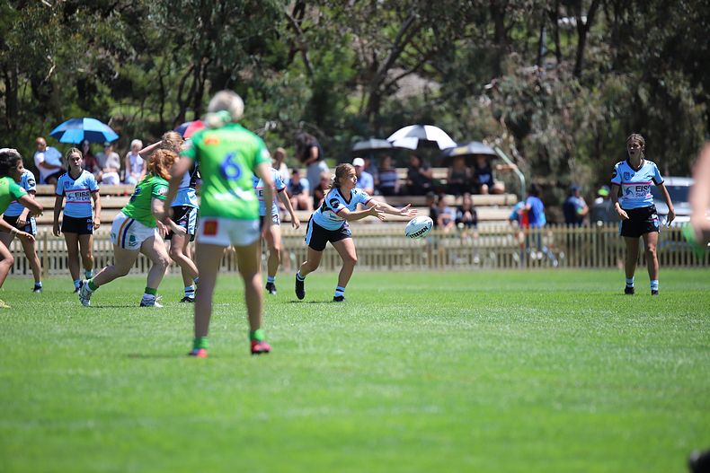 2021 Tarsha Gale Cup – Rnd 1 – Raiders v Sharks
