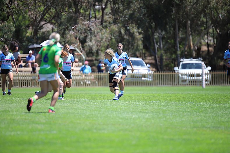 2021 Tarsha Gale Cup – Rnd 1 – Raiders v Sharks