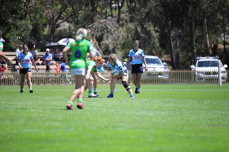 2021 Tarsha Gale Cup – Rnd 1 – Raiders v Sharks