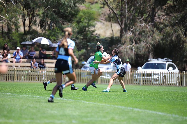 2021 Tarsha Gale Cup – Rnd 1 – Raiders v Sharks