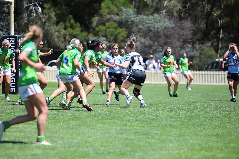 2021 Tarsha Gale Cup – Rnd 1 – Raiders v Sharks