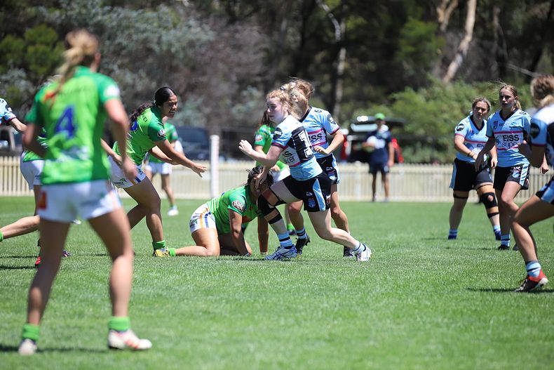 2021 Tarsha Gale Cup – Rnd 1 – Raiders v Sharks
