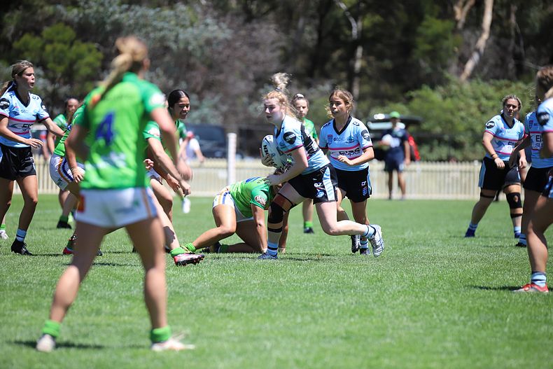 2021 Tarsha Gale Cup – Rnd 1 – Raiders v Sharks