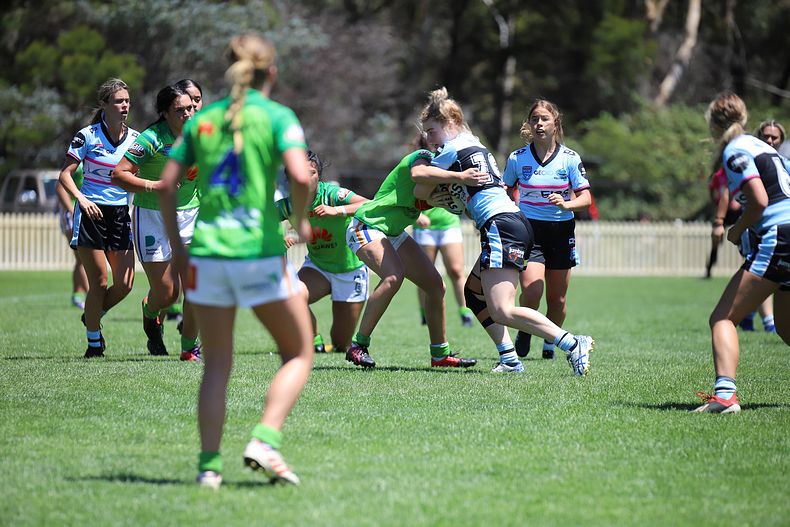 2021 Tarsha Gale Cup – Rnd 1 – Raiders v Sharks
