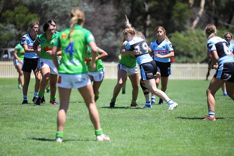 2021 Tarsha Gale Cup – Rnd 1 – Raiders v Sharks