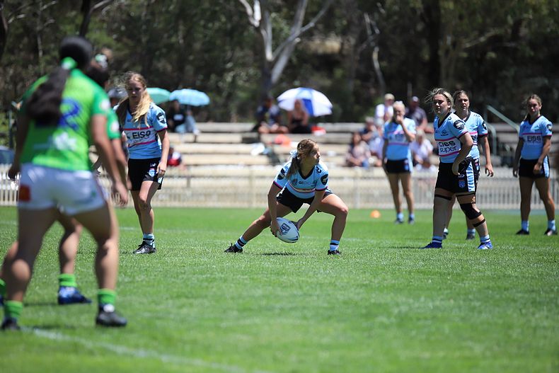 2021 Tarsha Gale Cup – Rnd 1 – Raiders v Sharks