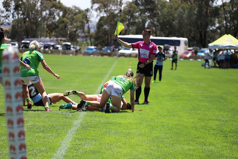 2021 Tarsha Gale Cup – Rnd 1 – Raiders v Sharks