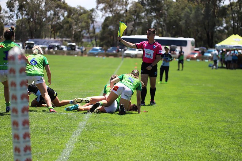 2021 Tarsha Gale Cup – Rnd 1 – Raiders v Sharks