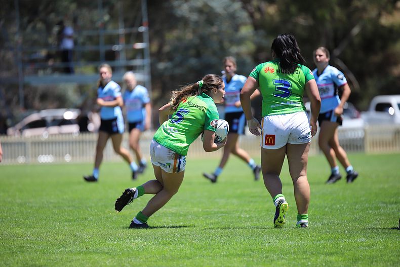 2021 Tarsha Gale Cup – Rnd 1 – Raiders v Sharks