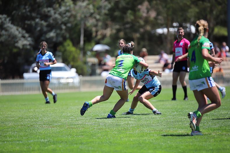 2021 Tarsha Gale Cup – Rnd 1 – Raiders v Sharks