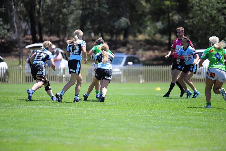 2021 Tarsha Gale Cup – Rnd 1 – Raiders v Sharks