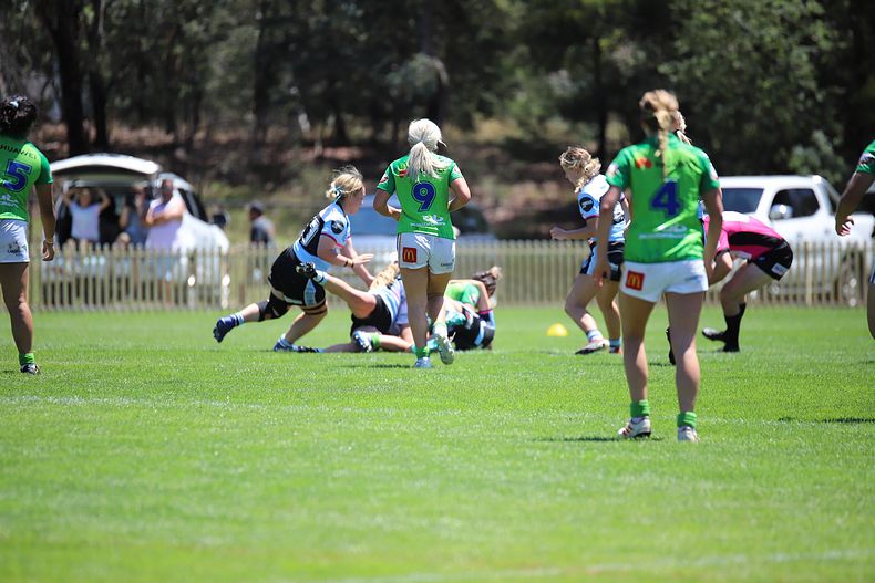 2021 Tarsha Gale Cup – Rnd 1 – Raiders v Sharks