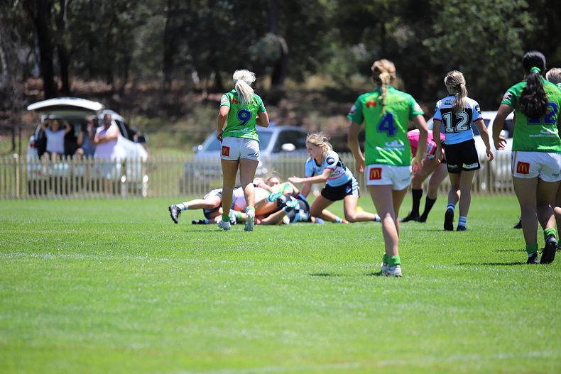 2021 Tarsha Gale Cup – Rnd 1 – Raiders v Sharks