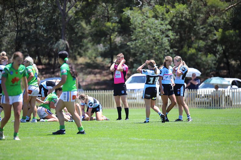 2021 Tarsha Gale Cup – Rnd 1 – Raiders v Sharks