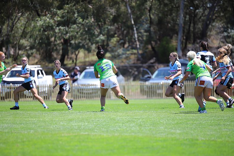 2021 Tarsha Gale Cup – Rnd 1 – Raiders v Sharks