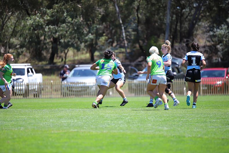 2021 Tarsha Gale Cup – Rnd 1 – Raiders v Sharks