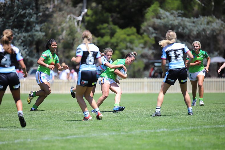 2021 Tarsha Gale Cup – Rnd 1 – Raiders v Sharks