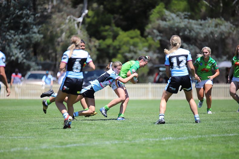 2021 Tarsha Gale Cup – Rnd 1 – Raiders v Sharks