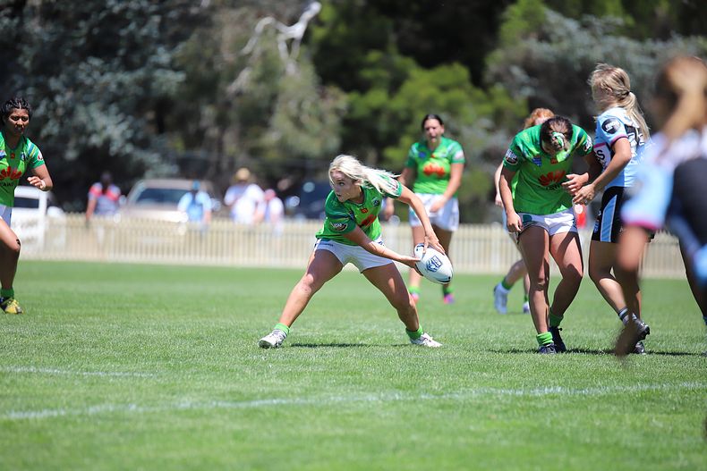 2021 Tarsha Gale Cup – Rnd 1 – Raiders v Sharks