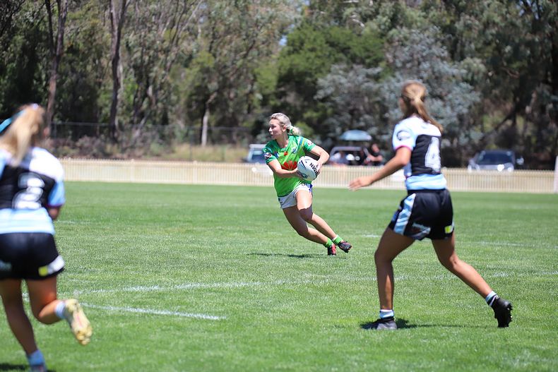 2021 Tarsha Gale Cup – Rnd 1 – Raiders v Sharks