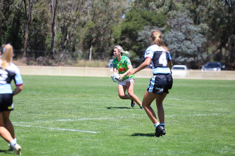 2021 Tarsha Gale Cup – Rnd 1 – Raiders v Sharks