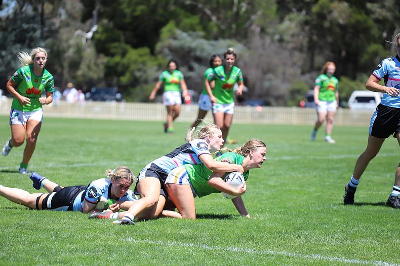 2021 Tarsha Gale Cup – Rnd 1 – Raiders v Sharks