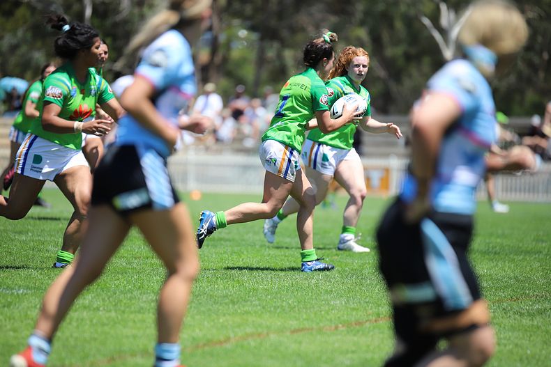 2021 Tarsha Gale Cup – Rnd 1 – Raiders v Sharks